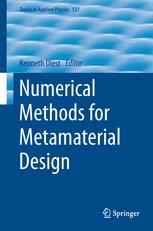 Numerical Methods For Metamaterial Design 1st Edition Kenneth Diest Auth