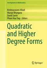 Quadratic And Higher Degree Forms 1st Edition Eiichi Bannai Tsuyoshi Miezaki Auth