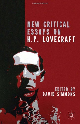 New Critical Essays On Hp Lovecraft David Simmons