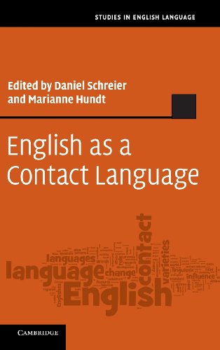 English As A Contact Language 1st Daniel Schreier Marianne Hundt Eds