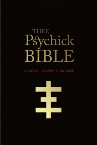 Thee Psychick Bible Genesis Breyer Porridge