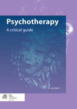 Psychotherapy A Critical Guide R Van Deth Auth