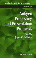 Antigen Processing And Presentation Protocols 1st Edition Jill R Beyette