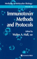 Immunotoxin Methods And Protocols 1st Edition Ingegerd Hellström