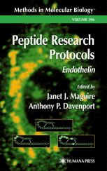 Peptide Research Protocols Endothelin 1st Edition Rhoda E Kuc Auth