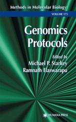 Genomics Protocols Paul A Lyons Auth Michael P Starkey Ramnath Elaswarapu Eds