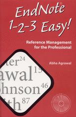 Endnote 123 Easy Reference Management For The Professional Xxiii Abha Agrawal Md Auth