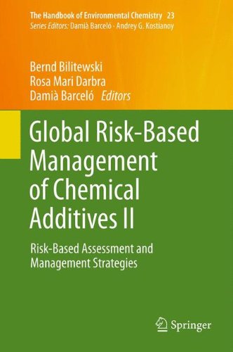 Global Riskbased Management Of Chemical Additives Ii Riskbased Assessment And Management Strategies Bernd Bilitewski