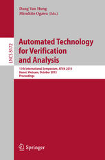 Automated Technology For Verification And Analysis 11th International Symposium Atva 2013 Hanoi Vietnam October 1518 2013 Proceedings 1st Edition Jrme Leroux Auth