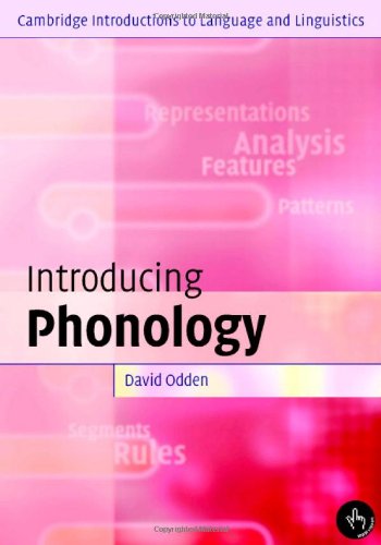 Introducing Phonology David Odden