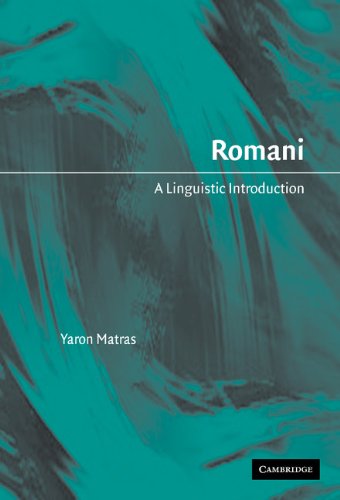 Romani A Linguistic Introduction 1st Edition Yaron Matras