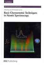Basic Chemometric Techniques In Atomic Spectroscopy Jose Andradegarda
