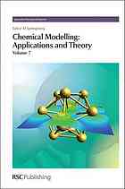 Chemical Modelling Applications And Theory Volume 7 M Springborg Y Aoki