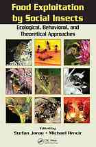 Food Exploitation By Social Insects Ecological Behavioral And Theoretical Approaches Stefan Jarau