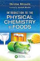 Introduction To The Physical Chemistry Of Foods Christos Ritzoulis Jonathan Rhoades