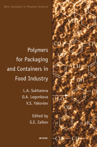 Polymers For Packaging And Containers In Food Industry La Sukhareva
