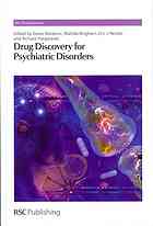 Drug Discovery For Psychiatric Disorders Zoran Rankovic Et Al