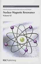 Nuclear Magnetic Resonance Vol 42 Krystyna Kamienskatrela Jacek Wojcik