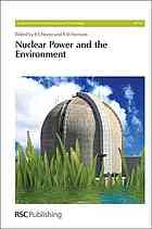 Nuclear Power And The Environment Ronald Ernest Hester