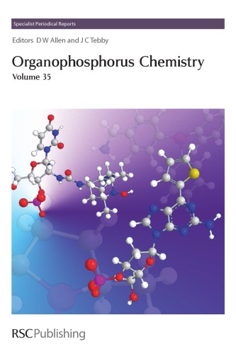 Organophosphorus Chemistry Volume 35 David W Allen John C Tebby