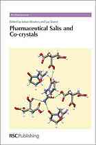 Pharmaceutical Salts And Cocrystals Johan Wouters Luc Quere