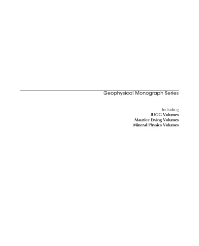 Extreme Events And Natural Hazards The Complexity Perspective A Surjalal Sharma