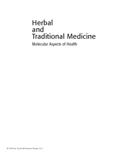Herbal Medicine Molecular Basis In Health And Disease Lester Packer