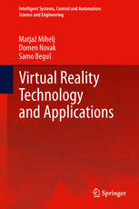 Virtual Reality Technology And Applications 1st Edition Matja Mihelj