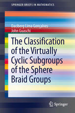 The Classification Of The Virtually Cyclic Subgroups Of The Sphere Braid Groups 1st Edition Daciberg Lima Goncalves