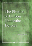 The Physics Of Carbon Nanotube Devices Franois Lonard Auth