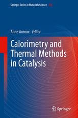 Calorimetry And Thermal Methods In Catalysis 1st Edition Vera Bolis Auth