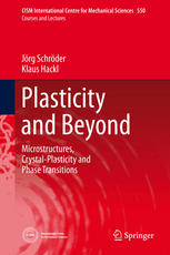 Plasticity And Beyond Microstructures Crystalplasticity And Phase Transitions 1st Edition Jrg Schrder Auth