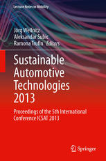 Sustainable Automotive Technologies 2013 Proceedings Of The 5th International Conference Icsat 2013 1st Edition S Geneder