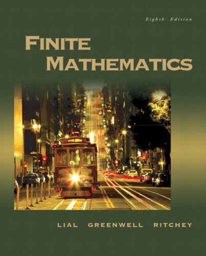 Instructors Resource Guide And Solutions Manual To Finite Mathematics 8th Margaret L Lial