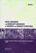 Creep Shrinkage And Durability Mechanics Of Concrete And Concrete Structures Proceedings Of The Eighth International Conference On Creep Shrinkage And Durability Of Concrete And Concrete Structures Iseshima Japan 30 September2 October 2008 Tadaaki Tanabe Et Al