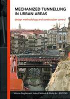 Mechanized Tunnelling In Urban Areas Design Methodology And Construction Control Vittorio Guglielmetti