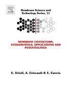 Membrane Contactors Fundamentals Applications And Potentialities Enrico Drioli