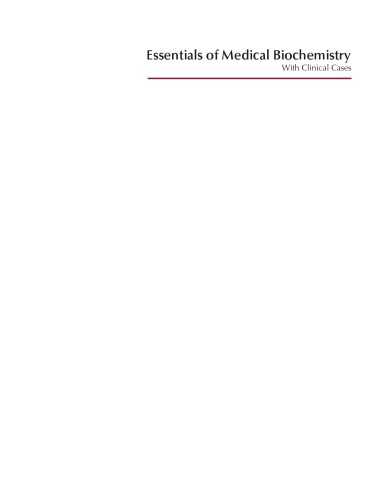 Essentials Of Medical Biochemistry With Clinical Cases N V Bhagavan Chungeun Ha