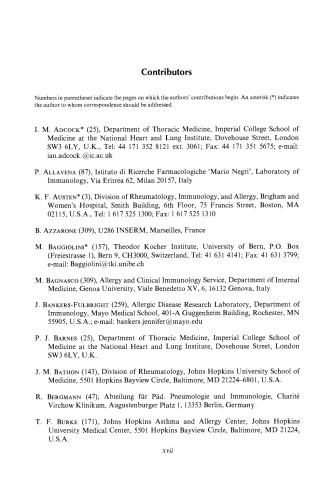 Asthma And Allergic Diseases Physiology Immunopharmacology And Treatment Gianni Marone K Frank Austen Stephen T Holgate Et Al