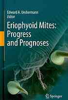 Eriophyoid Mites Progress And Prognoses E A Ueckermann