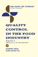 Quality Control In The Food Industry Volume 2 Herschdoerfer S