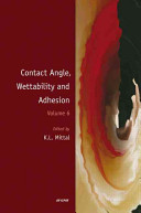 Contact Angle Wettability And Adhesion Volume 6 Mittal Kl