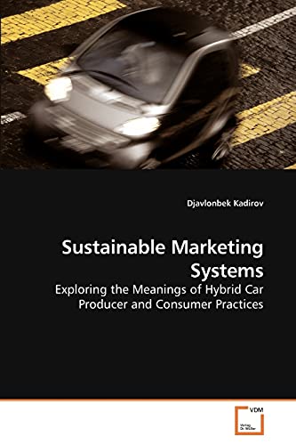 Sustainable Marketing Systems Djavlonbek Kadirov