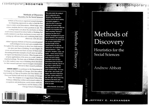 Methods Of Discovery Heuristics For The Social Sciences Andrew Delano Abbott