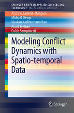 Modeling Conflict Dynamics With Spatiotemporal Data 1st Edition Andrew Zammitmangion