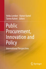 Public Procurement Innovation And Policy International Perspectives 1st Edition Veiko Lember
