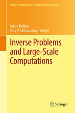 Inverse Problems And Largescale Computations 1st Edition Mohammad Asadzadeh