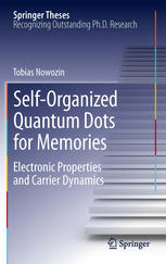 Selforganized Quantum Dots For Memories Electronic Properties And Carrier Dynamics 1st Edition Tobias Nowozin Auth