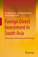 Foreign Direct Investment In South Asia Policy Impact Determinants And Challenges 1st Edition Pravakar Sahoo