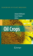 Oil Crops 1st Edition Johann Vollmann Istvan Rajcan Editors